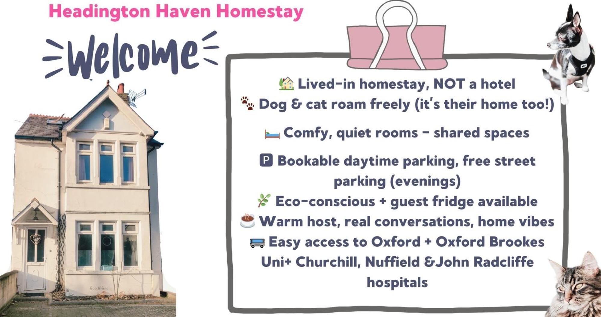 Headington Haven Homestay Oxford Bagian luar foto